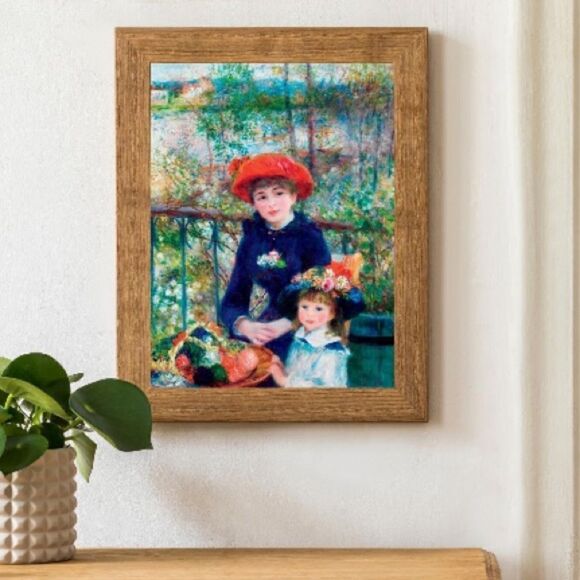 Renoir Two Sisters (on The Terrace) 1881 Print - Picture 4 of 5